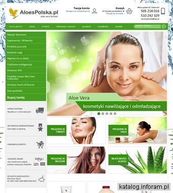 Forever Living - Napoje aloesowe – Kosmetyki z aloesem - aloespolska