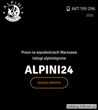 Firma alpinistyczna Warszawa - Alpini24