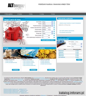 Kalkulator kredytów mieszkaniowych