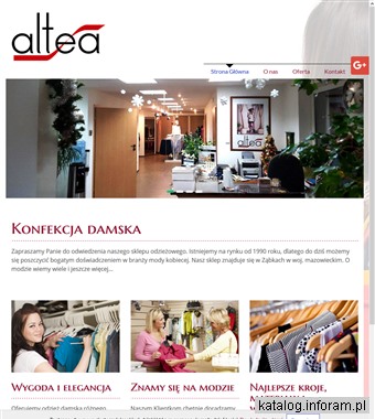 www.altea-odziez.pl Odzież damska