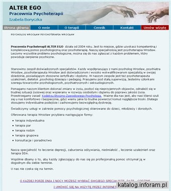 Psychoterapeuta Wrocław