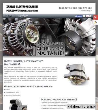 SEBASTIAN ZADORECKI serwis alternatorów