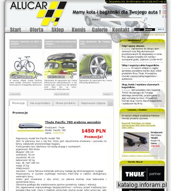 Alucar.pl - bagażniki samochodowe