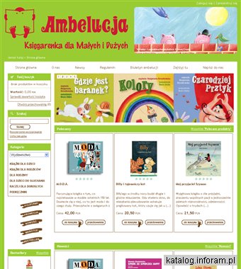 ambelucja.pl - księgarnia dziecięca