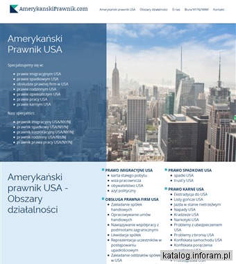 Amerykanskiprawnik.com Kancelaria adwokacka USA