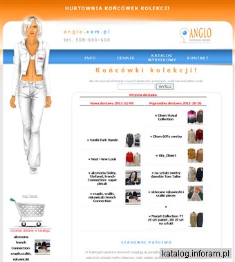 Końcówki kolekcji - hurt