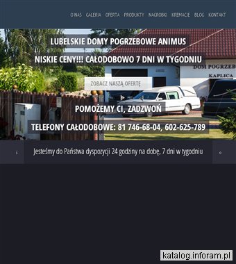 Usługi pogrzebowe Animus
