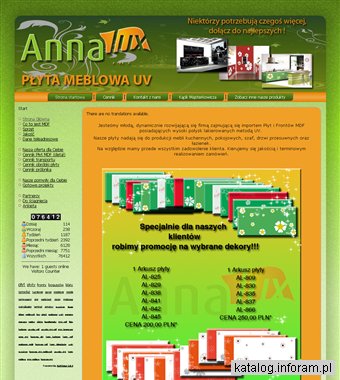 Hurtownia Płyt i Frontów MDF - AnnaLUX