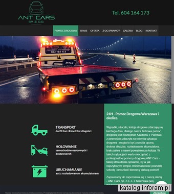 Pomoc drogowa Warszawa