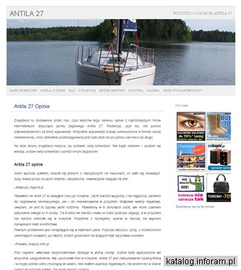 Antila 27 czarter