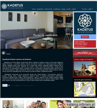 Aparthotel Kadetus - magiczny nocleg w Krakowie