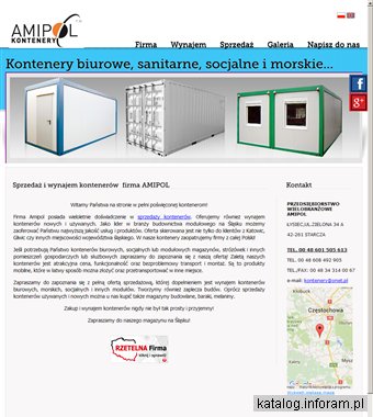 AMIPOL kontenery socjalne