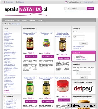 Apteka Natalia - Twoja apteka internetowa