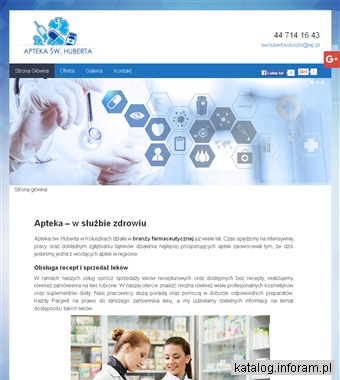 APTEKA ŚW.HUBERTA zamienniki leków Koluszki