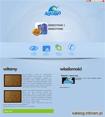 Kontenery izolowane, pojemniki przemysłowe, skrzynie transportowe - Aquano