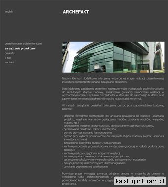 ARCHEFAKT - projektowanie architektoniczne