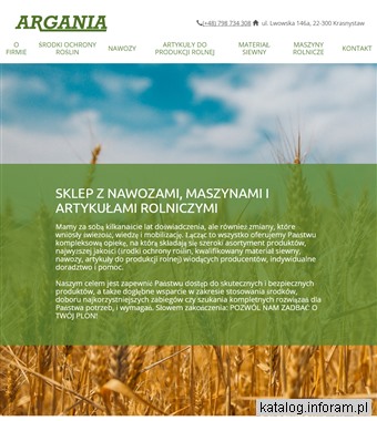 Materiały Siewne - Argania.info