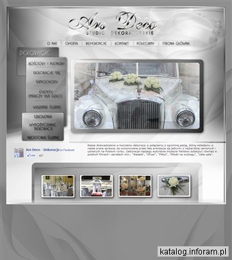 Ars Deco - Dekoracje weselne, ślubne