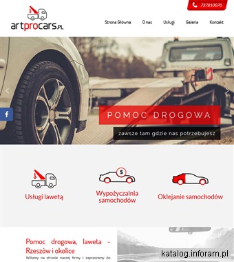 Holowanie Rzeszów i okolice - Artprocars.pl