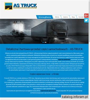 www.as-truck.com.pl sprzedaż części