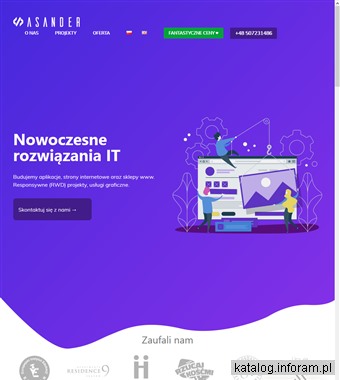 Tworzenie stron www, sklepów online, aplikacji mobilnych