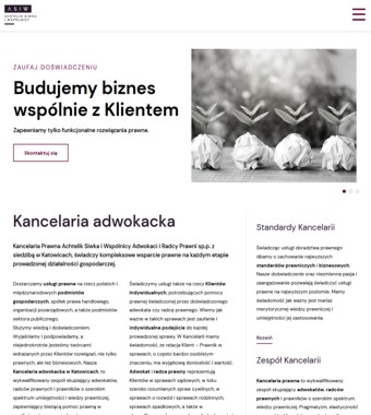 Obsługa prawna firm, spółek i osób w Katowicach - asiw.pl