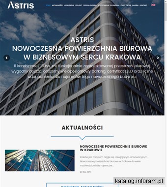 Powierzchnie biurowe w Krakowie - Biurowiec Astris