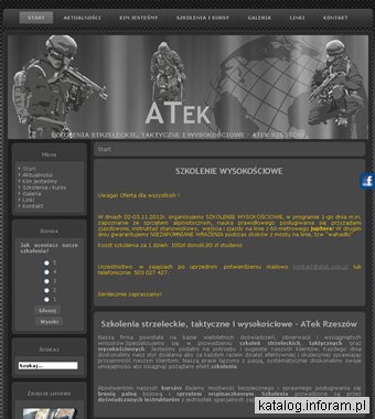 Szkolenia strzeleckie i szkolenia wysokościowe - ATek.com.pl