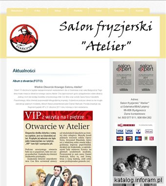 Salon fryzjerski Atelier Bydgoszcz