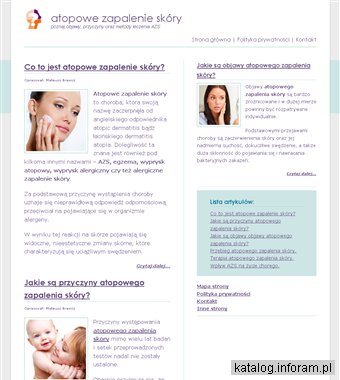 Atopowe zapalenie skóry