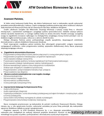 ATW Doradztwo Biznesowe Sp. z o.o.