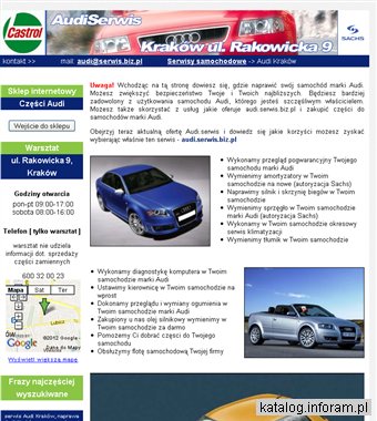 Naprawa samochodów marki Audi