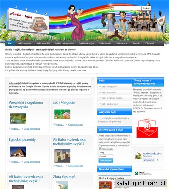 Audio - bajki dla małych i starszych dzieci, całkiem za darmo