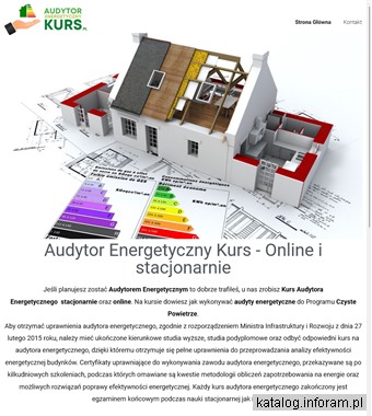 Audyt Energetyczny Kurs