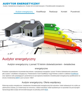 Audyty i świadectwa energetyczne - audytor-energetyczny.com