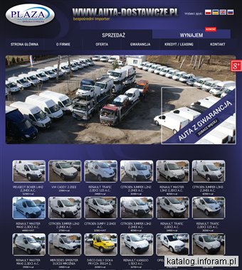 PLAZA zamiana aut dostawczych