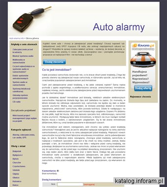 Auto alarmy