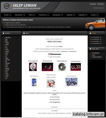 Tarcze hamulcowe sklep