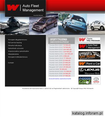 Car fleet - wypożyczalnia samochodów