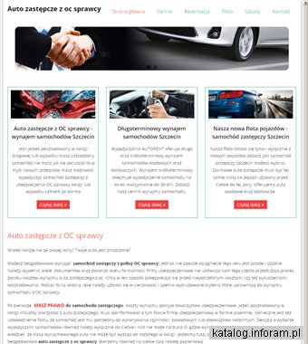 Auto zastępcze - Etapia