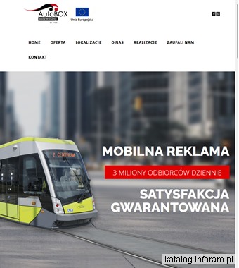 Reklama na autobusach Toruń - AutoBox.com.pl