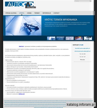 Projekty cad