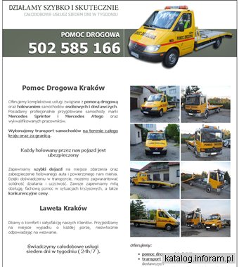 Pomoc Drogowa Kraków