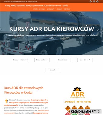 Uprawnienia ADR dla kierowców