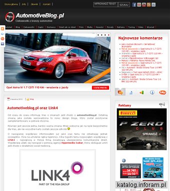 Blog motoryzacyjny