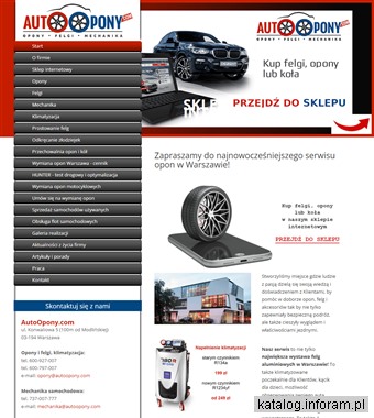 Opony używane Warszawa - AutoOpony.com