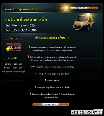 Auto pomoc, pomoc drogowa, autoholowanie Radom 24h