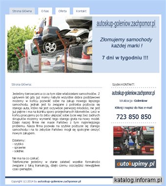 Złomowanie aut Goleniów - autoskup-goleniow.zachpomor.pl