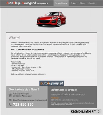 Złomowanie aut Nowogard - autoskup-nowogard.zachpomor.pl