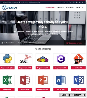 Avendi. Kursy Programowania